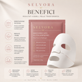 Maschera al collagene biologico, confezione da 4 pezzi, Real Deep Mask