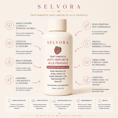 Strawberry | Il trattamento anti-pelle a fragola