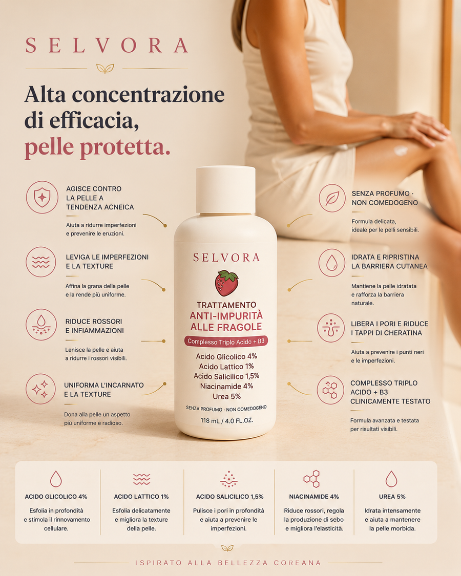 Strawberry | Il trattamento anti-pelle a fragola